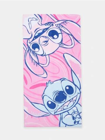 Рушник Lilo & Stitch - пастельний рожевий Рушник Lilo & Stitch - пастельний рожевий