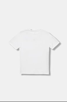 Детская хлопковая футболка Puma ESS Small No. 1 Logo