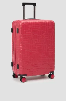 Красный чемодан 74,5 см Красный L Baldinini T4BG01MAT;RED
