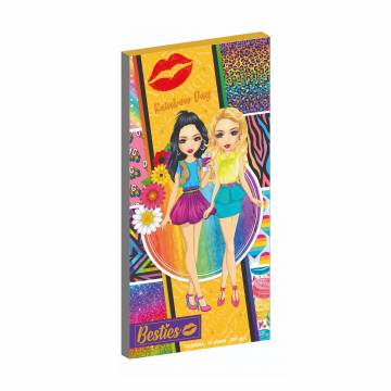Блокнот Besties Glam Chic Drawing Pad 24 листа, от 3 лет, 30*15*0.7 см (140035_2) Блокнот Besties Glam Chic Drawing Pad 24 листа, от 3 лет, 30*15*0.7 см (140035_2)