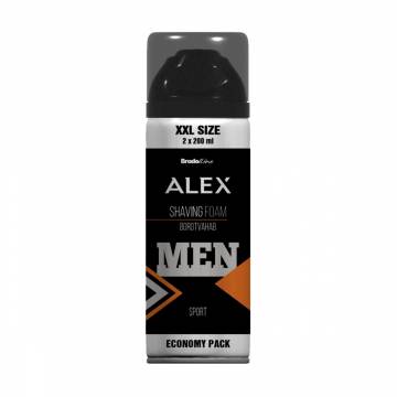 Уценка! Мужская пена для бритья Bradoline Alex Men Sport Shaving Foam, 400 мл Уценка! Мужская пена для бритья Bradoline Alex Men Sport Shaving Foam, 400 мл