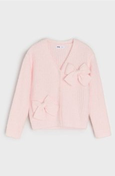 Светр з додаванням вовни - пастельний рожевий