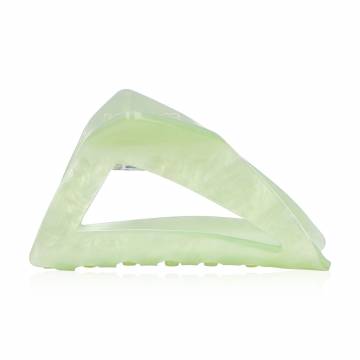 Заколка-краб для волос Tito Beauty Naomi перламутр, зеленая, 1 шт