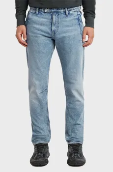 Мужские голубые джинсы Vent 3D Slim Голубой 33-32 G-Star RAW D26113,D936
