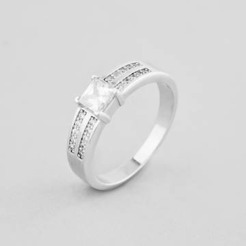 Серебряное кольцо Minimal 1244р-16 16 Серебряное кольцо Minimal 1244р-16 16
