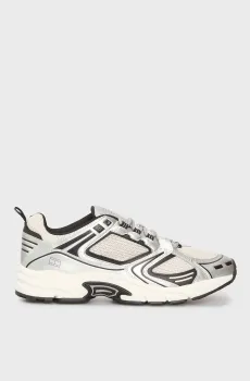 Мужские серебристые кроссовки ARCHIVE97 METALLIC Серебряный 42 Tommy Jeans EM0EM01572