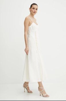 Платье с примесью шелка Twinset