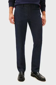 Мужские темно-синие брюки DENTON Синий 32-32 Tommy Hilfiger MW0MW40265