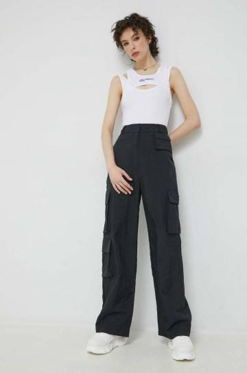Топ Karl Lagerfeld Jeans женский цвет белый Топ Karl Lagerfeld Jeans женский цвет белый