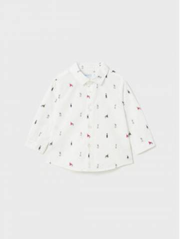 Mayoral Сорочка 2.176 Білий Regular Fit Mayoral Сорочка 2.176 Білий Regular Fit