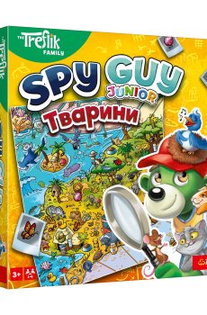Настольная игра Trefl The Treflik Family Spy Guy: Животные, от 3 лет (3043)