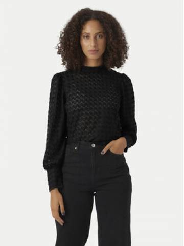 Vero Moda Блузка Becca 10302894 Чорний Regular Fit Vero Moda Блузка Becca 10302894 Чорний Regular Fit