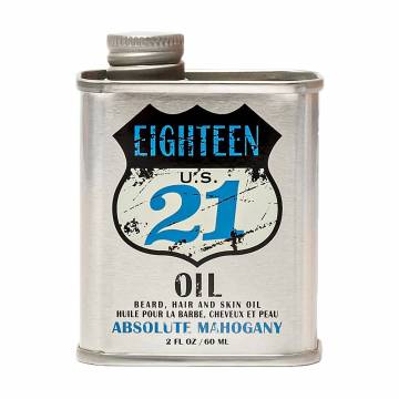 Мужское масло для бороды, волос и кожи 18.21 Man Made Beard, Hair And Skin Oil, Absolute Mahogany, 60 мл Мужское масло для бороды, волос и кожи 18.21 Man Made Beard, Hair And Skin Oil, Absolute Mahogany, 60 мл