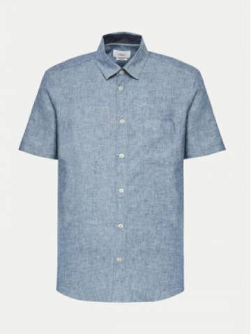 s.Oliver Сорочка 2149785 Голубий Regular Fit s.Oliver Сорочка 2149785 Голубий Regular Fit