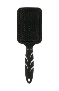 Расческа для волос Beauty Line массажная, черная, 1 шт (413952) (413952)