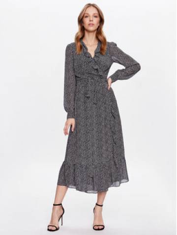 MICHAEL Michael Kors Повсякденна сукня Whitney MR38Y8Z7NH Чорний Regular Fit MICHAEL Michael Kors Повсякденна сукня Whitney MR38Y8Z7NH Чорний Regular Fit