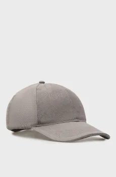 Мужская серая кепка EMBLEM AOP CORDURA TRUCKER Серый ONESIZE Calvin Klein LV04D5075G