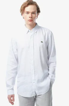 Мужская белая рубашка Белый 42 Lacoste CH0472J2G