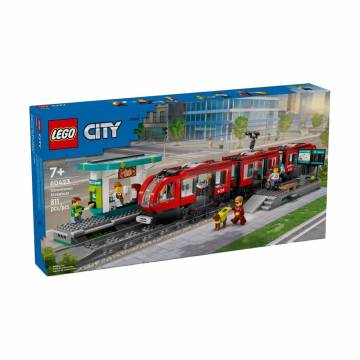 Конструктор LEGO City Трамвай и вокзал в центре города, 811 деталей, с 7 лет (60423) Конструктор LEGO City Трамвай и вокзал в центре города, 811 деталей, с 7 лет (60423)