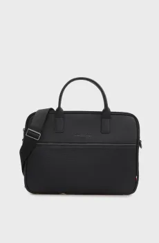 Мужская черная сумка для ноутбука WOVEN Черный ONESIZE Tommy Hilfiger AM0AM14094