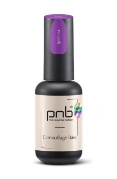 Уценка! Камуфлирующая каучуковая база для гель-лака PNB Camouflage Base Limited Edition Ipomoea, 8 мл