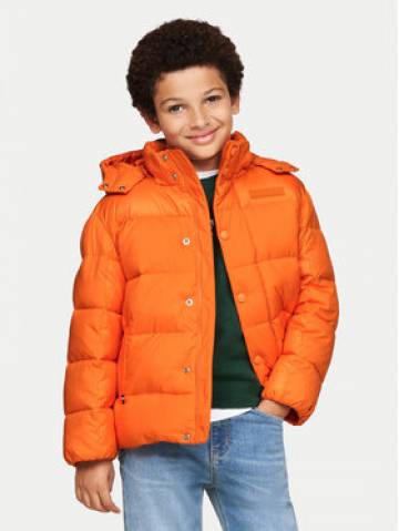 Tommy Hilfiger Пуховик KB0KB09207 Оранжевий Regular Fit Tommy Hilfiger Пуховик KB0KB09207 Оранжевий Regular Fit