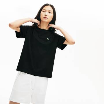 Lacoste футболка жіноча з круглим вирізом Lacoste футболка жіноча з круглим вирізом