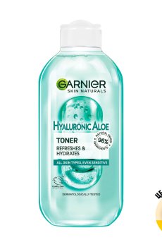Увлажняющий тоник для лица Garnier Skin Naturals Hyaluronic Aloe Toner с алоэ вера, 200 мл