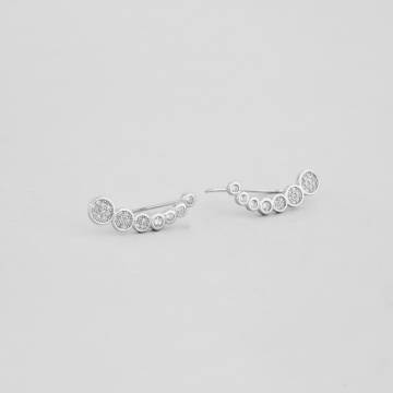 Серебряные серьги Minimal 520917б Серебряные серьги Minimal 520917б