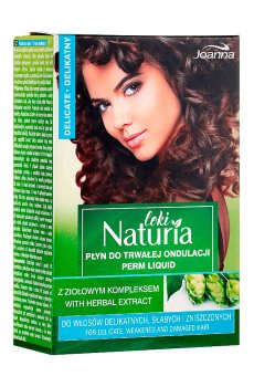 Уценка! Жидкость для перманентной завивки волос Joanna Naturia Loki Delicate, 2*75 мл