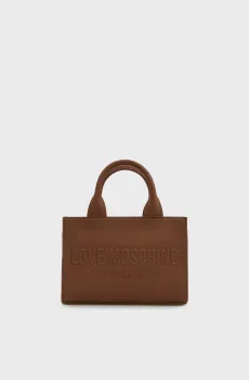 Женская коричневая сумка Коричневый ONESIZE Love Moschino JC4044PP1OLE0200