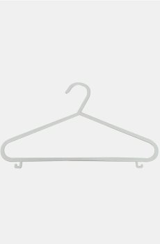 Вішалки для одягу 20 pack - білий