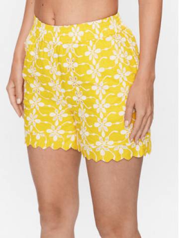 YAS Шорти з тканини 26029624 Оранжевий Regular Fit YAS Шорти з тканини 26029624 Оранжевий Regular Fit