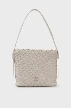 Женская белая сумка BRAIDED Белый ONESIZE Tommy Hilfiger AW0AW18160