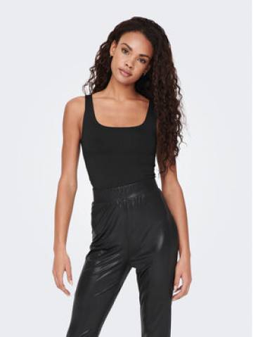 ONLY Топ Lea 15278090 Чорний Regular Fit ONLY Топ Lea 15278090 Чорний Regular Fit