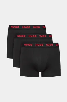 Мужской набор черных боксерок Черный S HUGO 6025