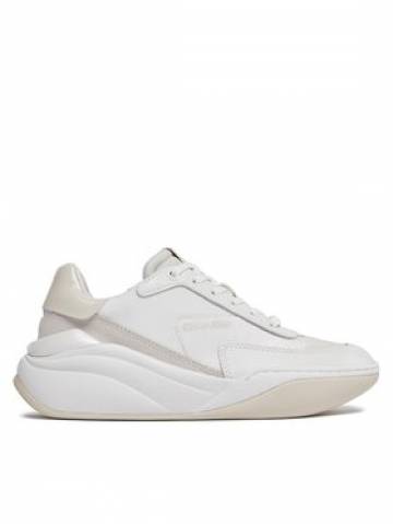 Calvin Klein Снікерcи Cloud Wedge Lace Up-Pearlized HW0HW02040 Білий Calvin Klein Снікерcи Cloud Wedge Lace Up-Pearlized HW0HW02040 Білий