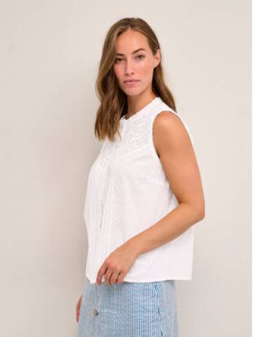 Cream Топ Irena 10611247 Білий Regular Fit Cream Топ Irena 10611247 Білий Regular Fit