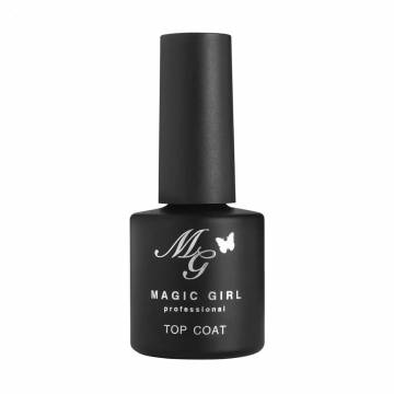 Топ для гель-лака Magic Girl Diamond Rubber без липкого слоя, с УФ-фильтром, 8 мл Топ для гель-лака Magic Girl Diamond Rubber без липкого слоя, с УФ-фильтром, 8 мл