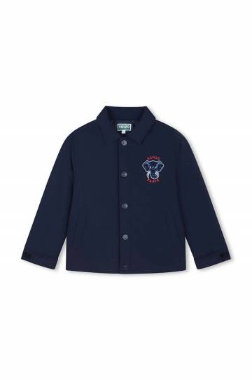 Детская куртка Kenzo Kids цвет синий K60721 Детская куртка Kenzo Kids цвет синий K60721