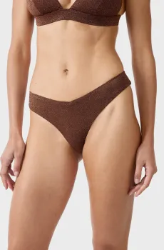 Женские коричневые трусики от купальника HELIO Коричневый S Etam 6554371