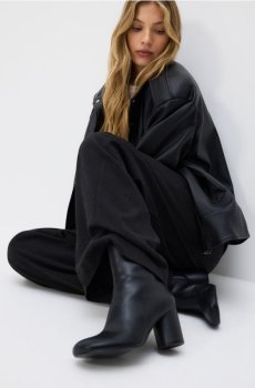 Reserved - Шкіряні черевики - чорний - 052FF-99X