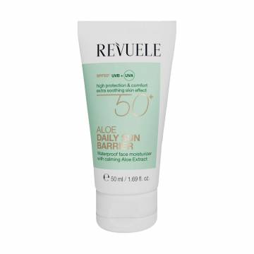 Солнцезащитный крем для лица Revuele Aloe Daily Sun Barrier, SPF 50+, 50 мл Солнцезащитный крем для лица Revuele Aloe Daily Sun Barrier, SPF 50+, 50 мл