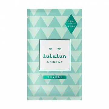 Тканевая маска для лица Lululun Premium Face Mask Okinawa Aloe, 1 шт Тканевая маска для лица Lululun Premium Face Mask Okinawa Aloe, 1 шт
