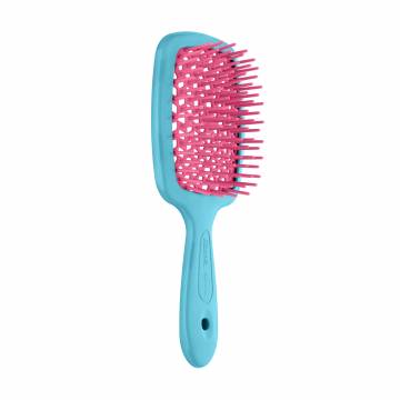 Расческа для волос Janeke Small Superbrush 1830 The Original Italian Patent Бирюзовая и розовая Расческа для волос Janeke Small Superbrush 1830 The Original Italian Patent Бирюзовая и розовая
