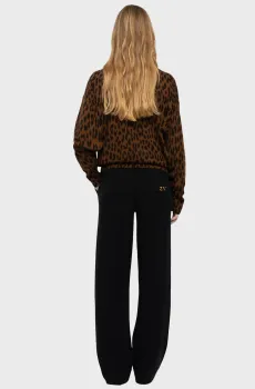 Женские черные шерстяные брюки Parraz Черный XS ZADIG&VOLTAIRE KWPA01032_BLACK