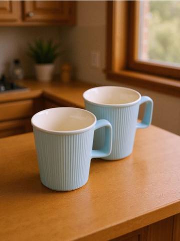 Кружки 2 упаковки - блакитний