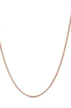Ланцюжок з покриттям рожевим золотом 14к