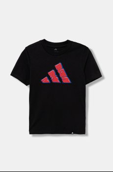 Детская хлопковая футболка adidas