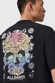 Хлопковая футболка AllSaints TRANCE
